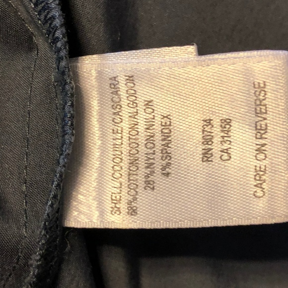 BCBG MAX AZRIA COTTON COLLARED WOVEN CROSSOVER - Picture 7 of 8